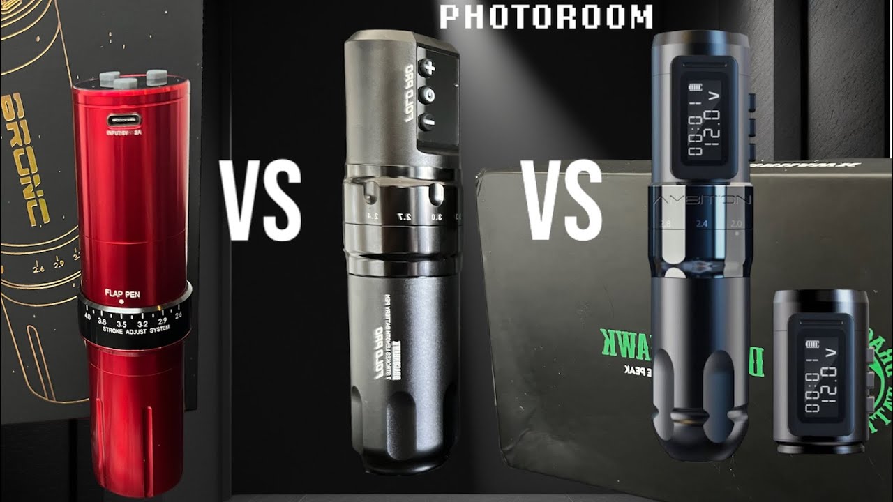 1v1v1 Wireless Adjustable Tattoo Pens, Thoughts after use