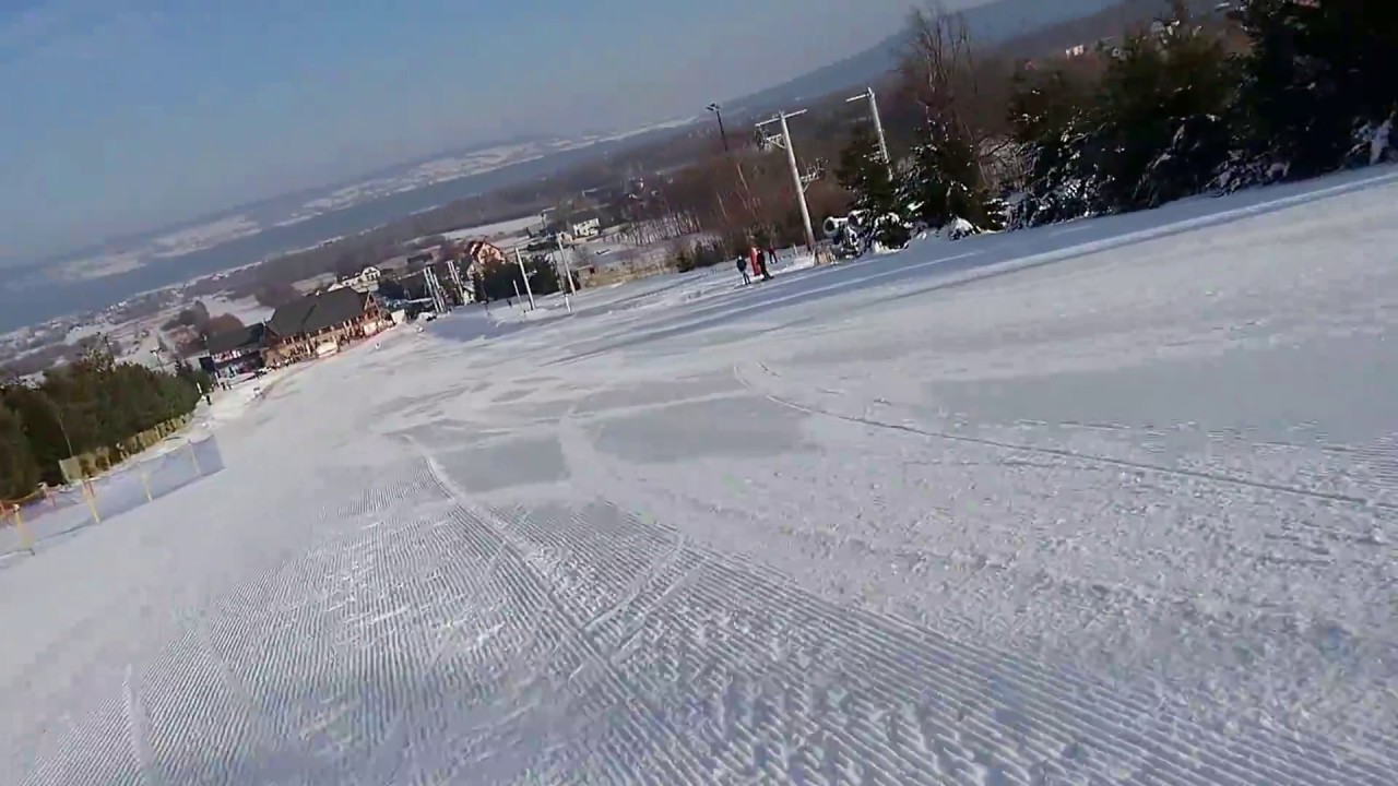 Stok narciarski w Parku Rozrywki i Miniatur Sabat Krajno 31.01.2017