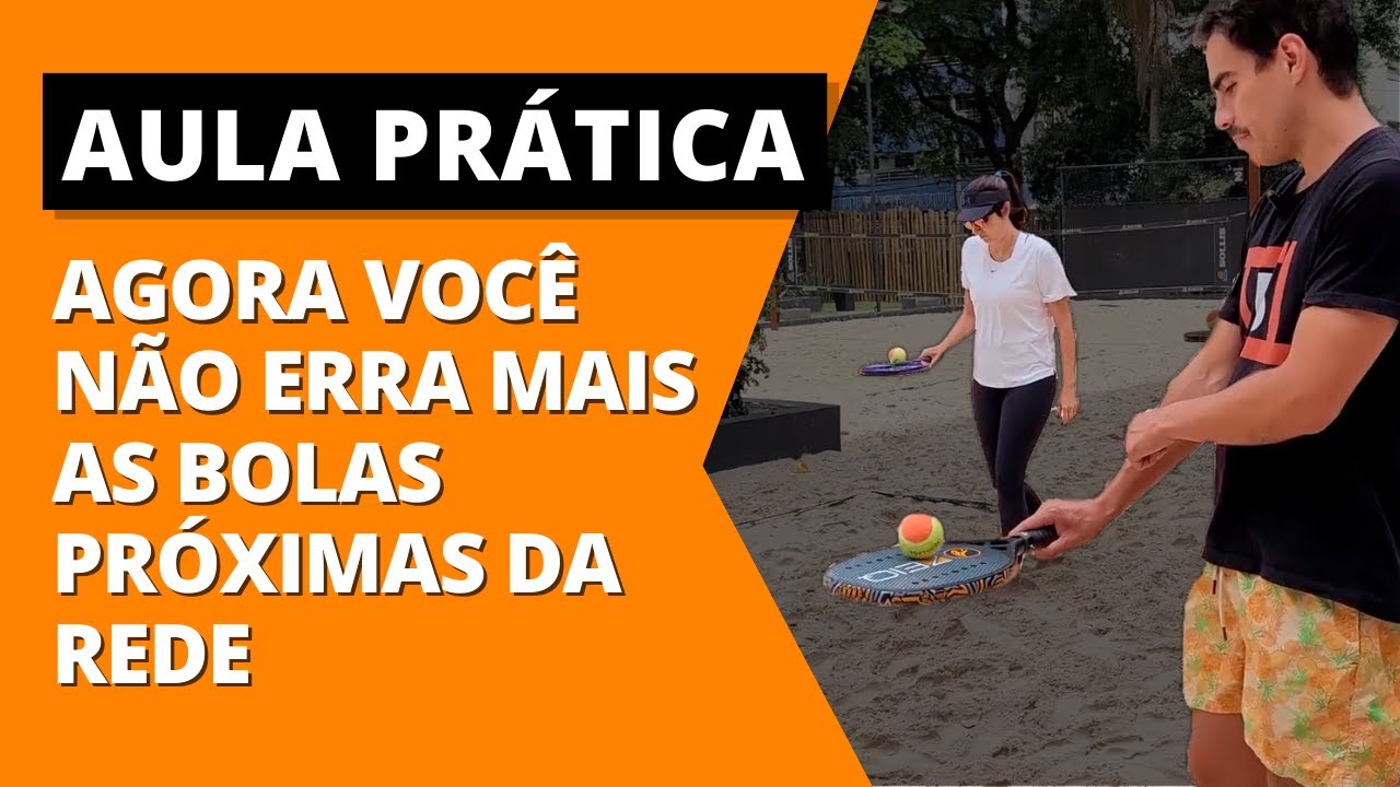 AULA PRÁTICA | COMO DAR CURTINHAS NO BEACH TENNIS