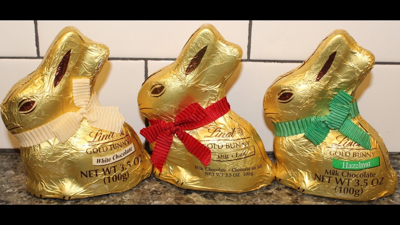 Lindt Gold Bunny: White Chocolate, Milk & Hazelnut Review