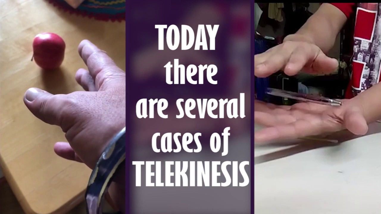 Telekinesis is real, and today many dominate it