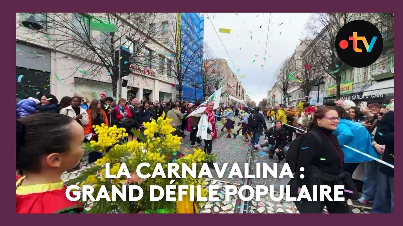En ouverture du Carnaval de Nice 2026, la Carnavalina, grand défilé populaire et gratuit