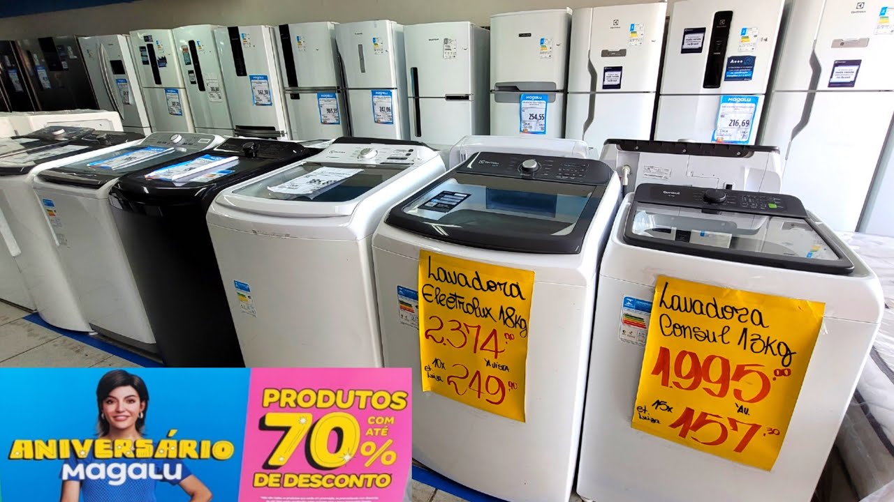 MAGAZINE LUIZA | Lavadora de Roupas, Armário de Cozinha, Geladeira, Fogão e Mais
