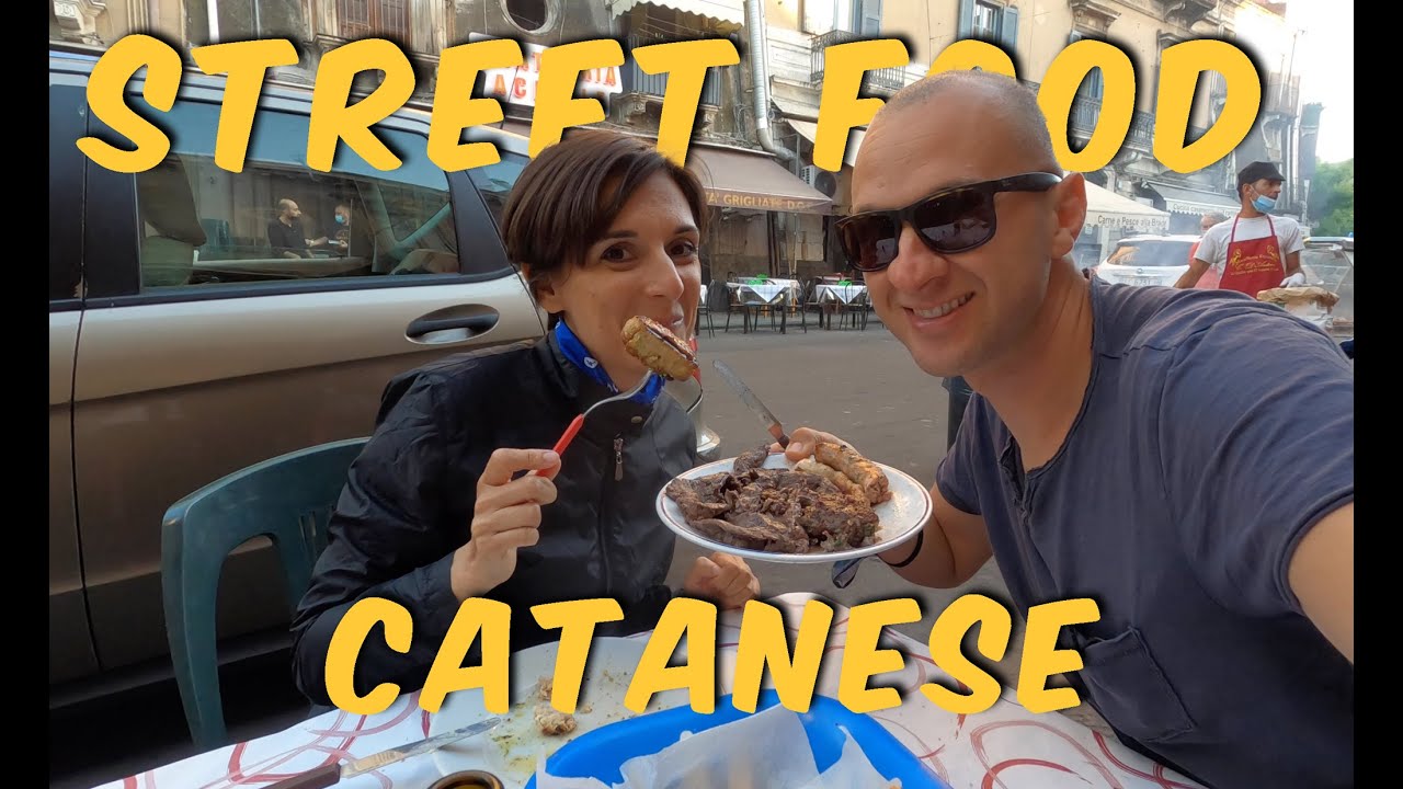 STREET FOOD Catanese - Arrusti e Mancia! 🍗 Trip to Sicily - CATANIA