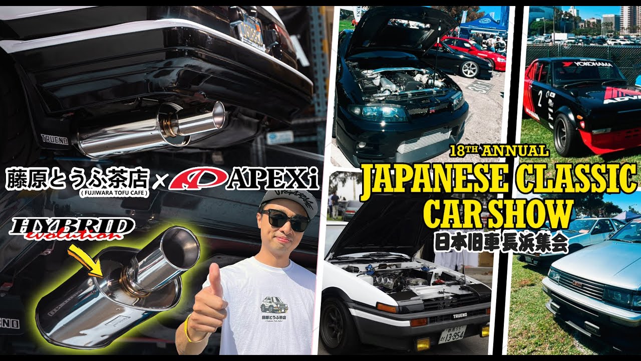 A'PEXi USA Installed The New Hybrid Mega Evolution Exhaust On Our AE86 For JCCS 2023  ! #APEXi #JCCS