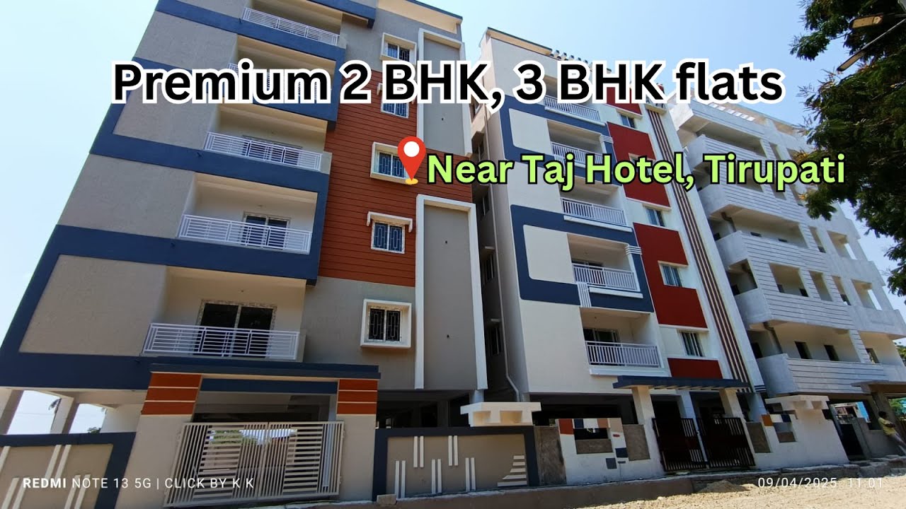 Premium 2 BHK, 3 BHK Flats for sale | Tirupati | 📞 9959075040