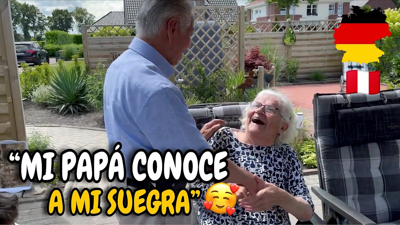 Mi papá conoció a mi suegra en Alemania 🇩🇪 | Estás Fueron sus Reacciones 🥰 | Shirley Tocic