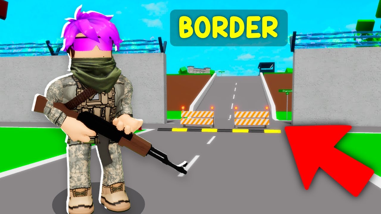 I CREATED A FAKE BORDER in BROOKHAVEN!