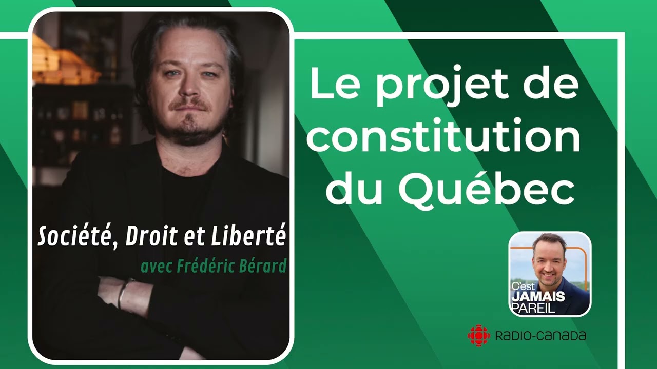 Le projet de constitution du Qu&eacute;bec