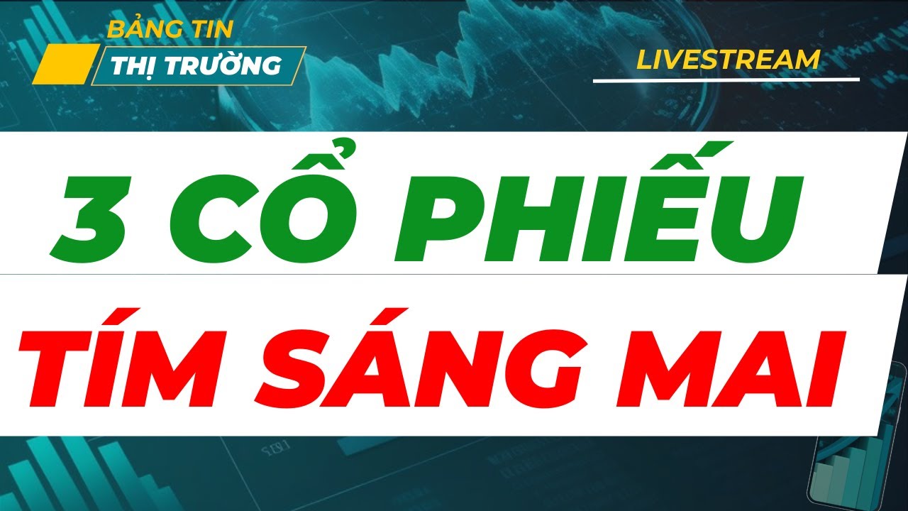 CHỨNG KHOÁN HÔM NAY| NHẬN ĐỊNH THỊ TRƯỜNG 3/2 : 3 CỔ PHIẾU TÍM SÁNG MAI | CHỈNH LÀ MÚC MẠNH !
