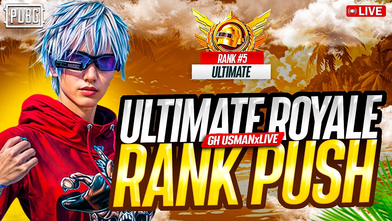 LAST DAYS OF ULTIMATE RANK TOP 4 PLAYING FULLY INTENCE LAST ZONE SURVIVAL LOBBIES GH USMANxLIVE
