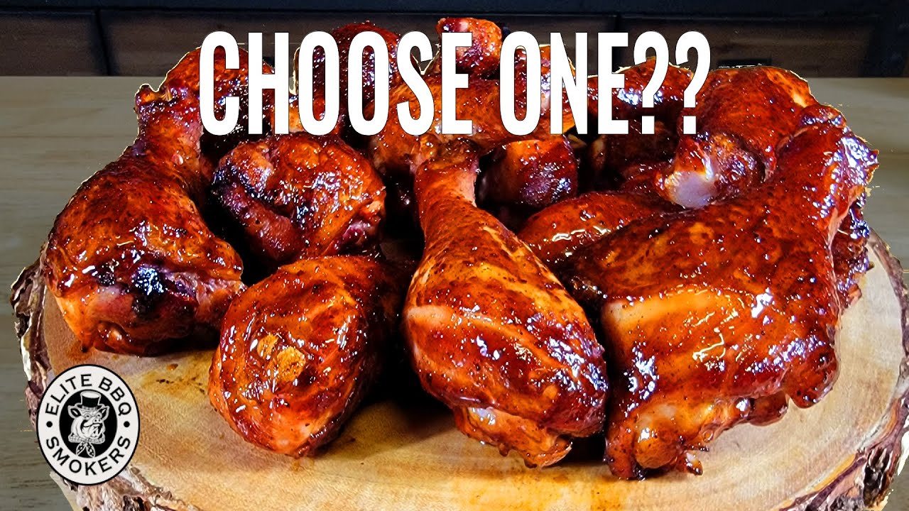 How to GRILL Chicken LEGS using 3 simply METHODS
