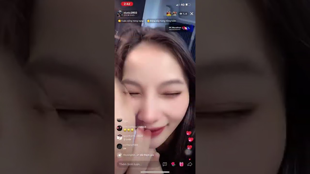 JINXIU live 1h tối 24/01/2022
