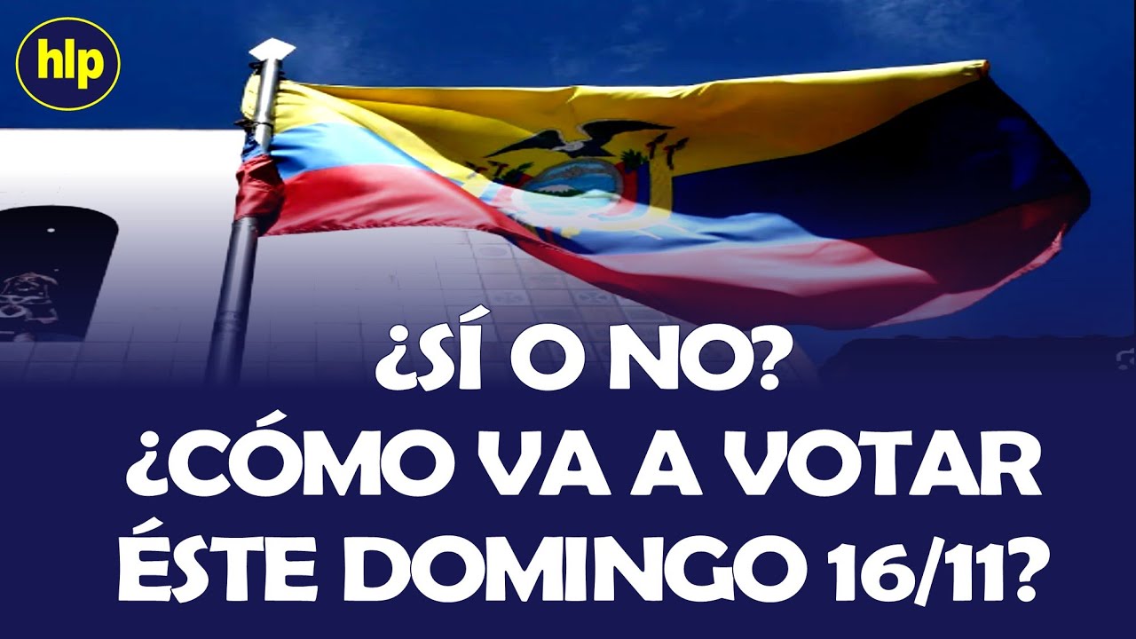 &Eacute;STAS SON LAS 4 PREGUNTAS DE LA CONSULTA POPULAR 2025 EN ECUADOR