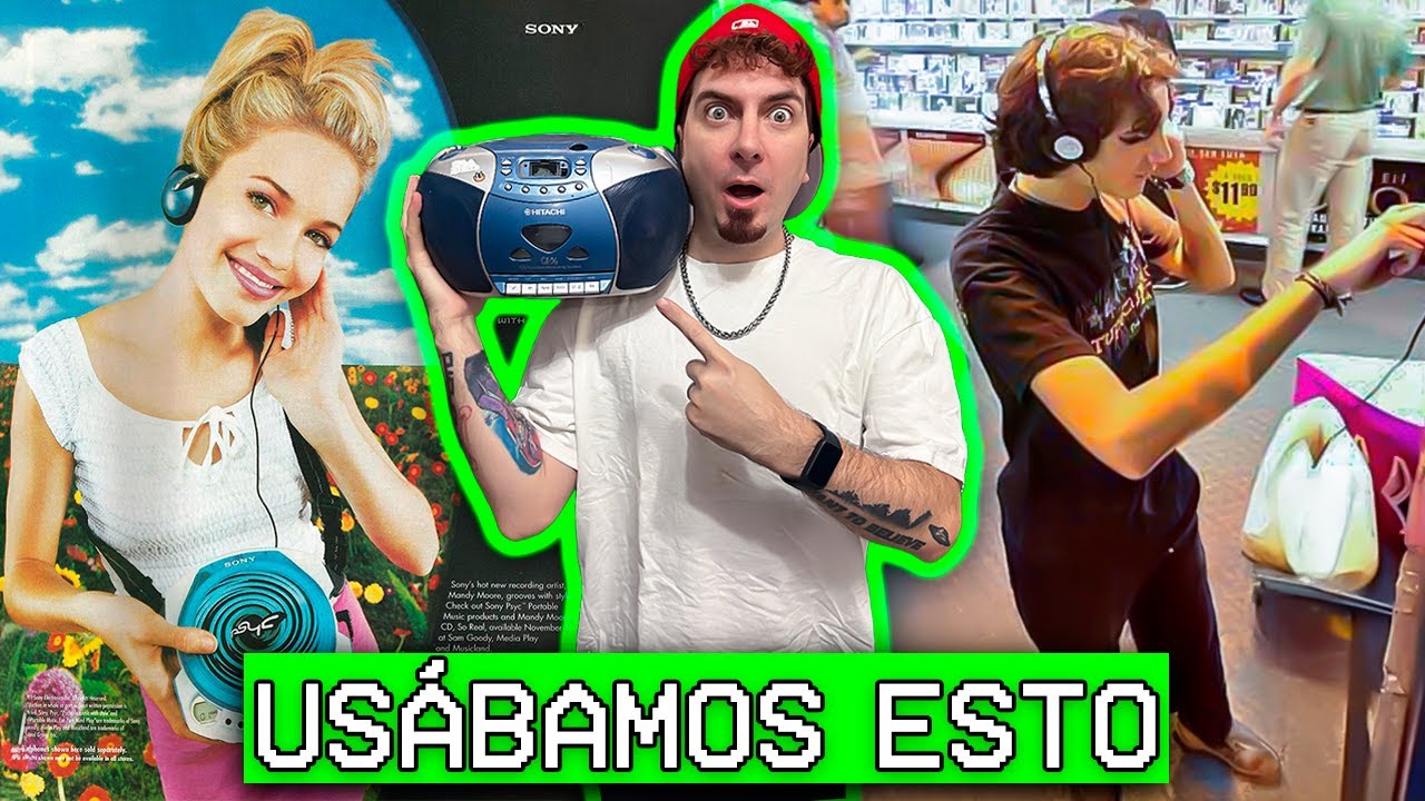¿Qué pasó con WINAMP, el DISCMAN y el CD? -  Magnus Mefisto te cuenta sobre la MÚSICA en el 2000