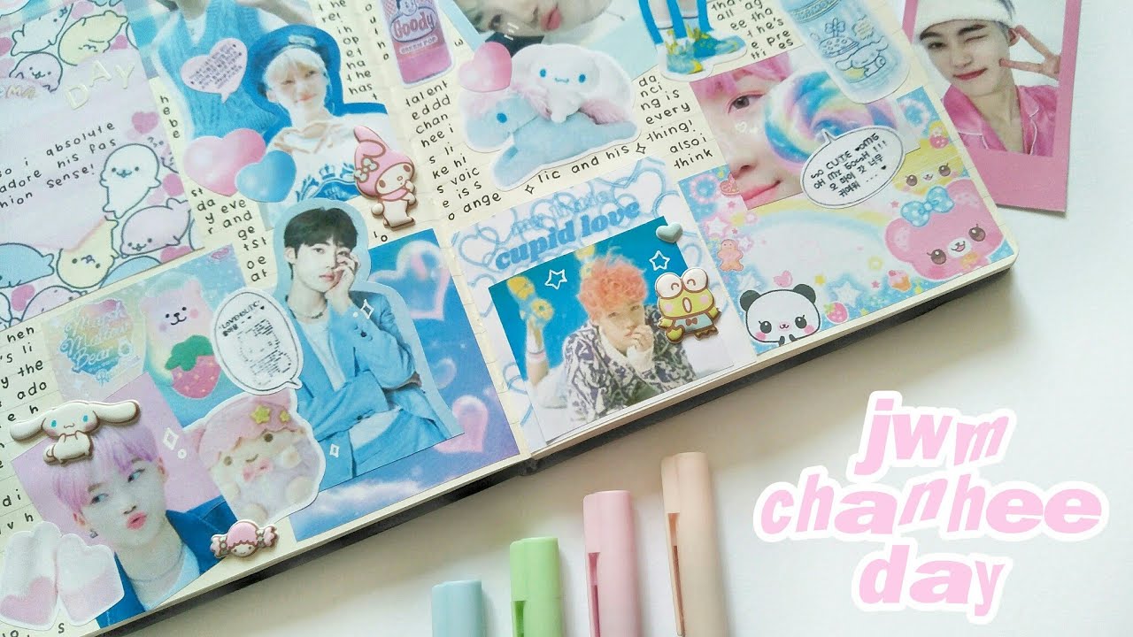 journal with me // chanhee's bday