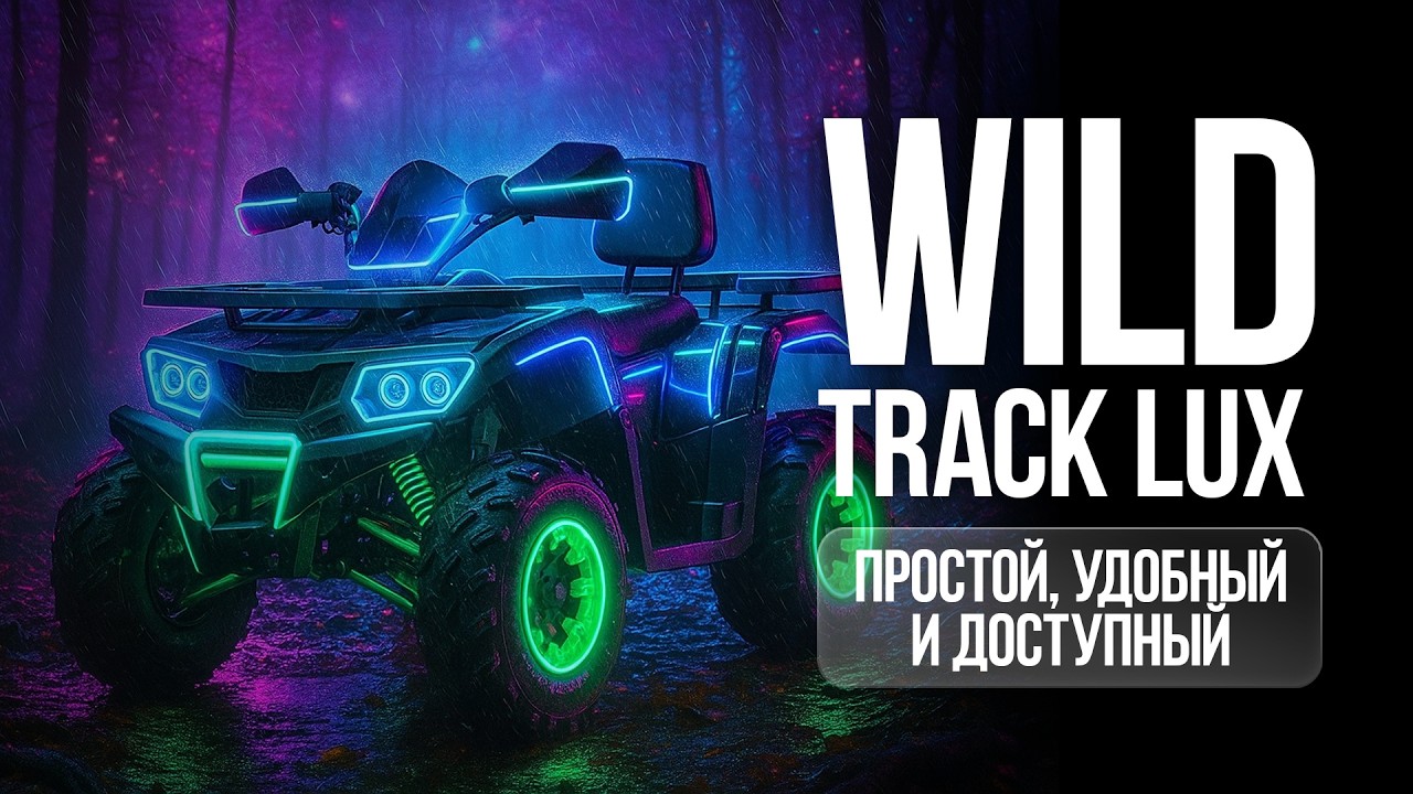 Wild Track Lux &mdash; простой, как тапок, но проходимый, как танк!