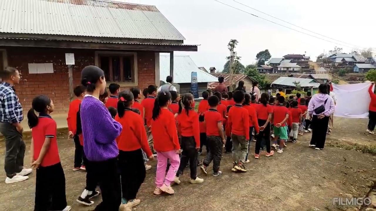 Earth Day observation Primary School Chingjaroi Kn.