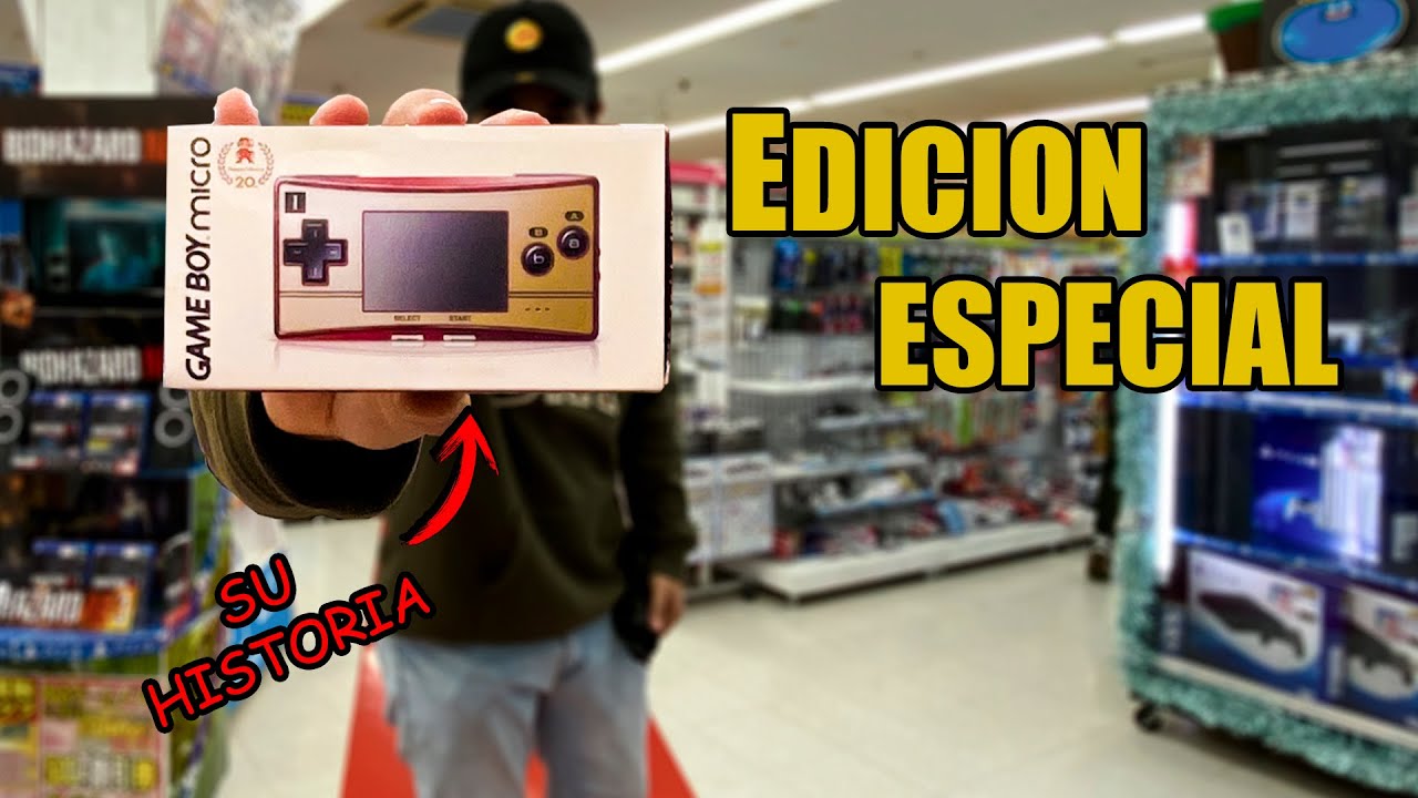 COMPRANDO UNA GAMEBOY MICRO EN JAPÓN | EDICIÓN ESPECIAL | VIDEOJUEGOS RETRO | NINTENDO | 20th