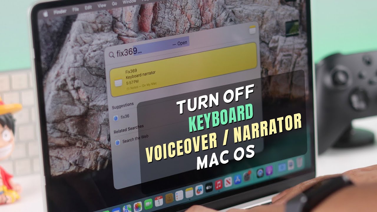 How To Turn Off Keyboard Narrator on MacBook Pro / Air!