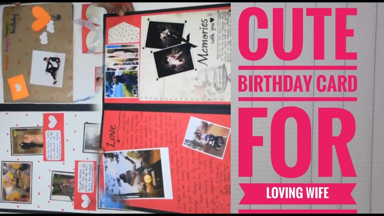 BEST GIFT FOR WIFE | BIRTHDAY CARD FOR HER