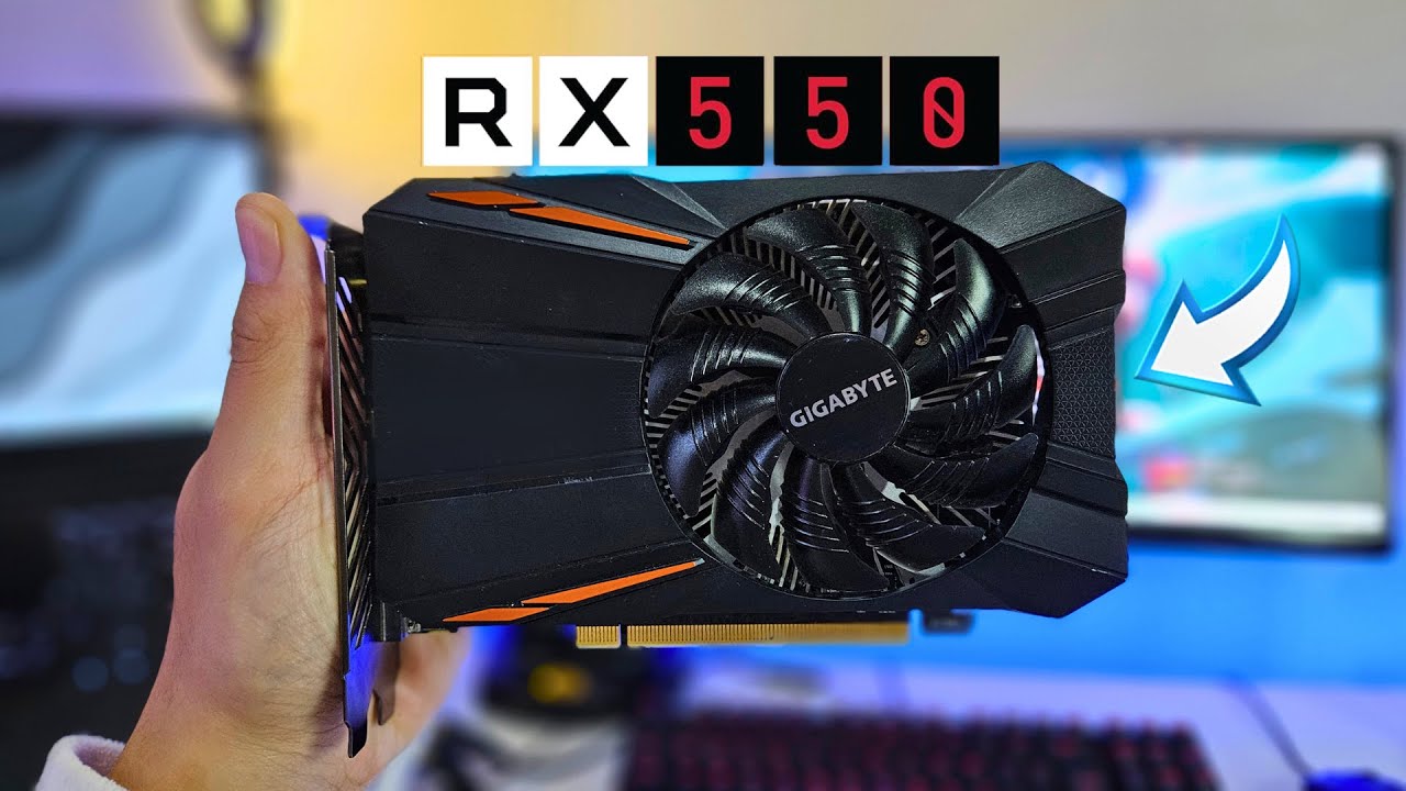 RX550 2GB VALE APENA em 2025 + TESTE EM JOGOS !