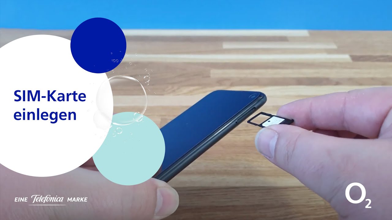 o2 SIM-Karte einlegen: Huawei P40 lite