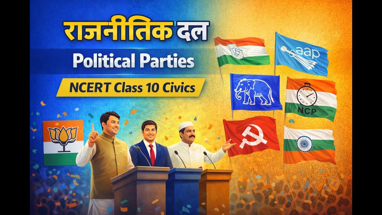 NCERT Class 10 Political Science  Chapter 4 राजनीतिक दल