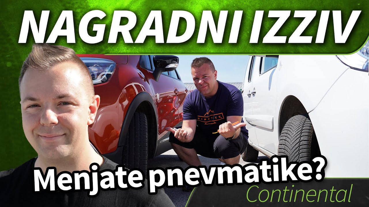 2022 Continental raziskava - Poleti zamenjaš pnevmatike?
