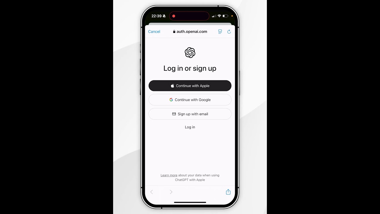 📱 How To Login To ChatGPT Account On iPhone!