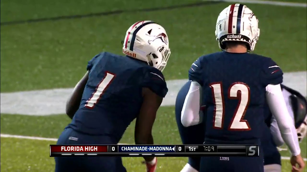 Florida High vs Chaminade-Madonna 2019 3A Football Championship