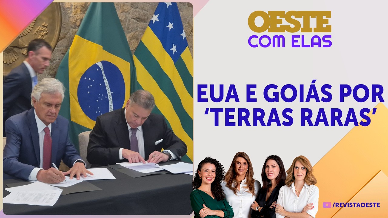 PARCERIA: Ronaldo Caiado sela memorando com representante americano