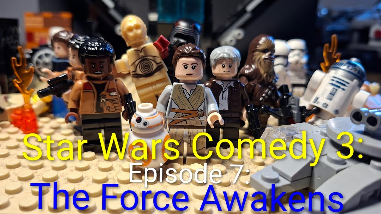 Lego Star Wars: COMEDY 3 The Force Awakens (lego animation)