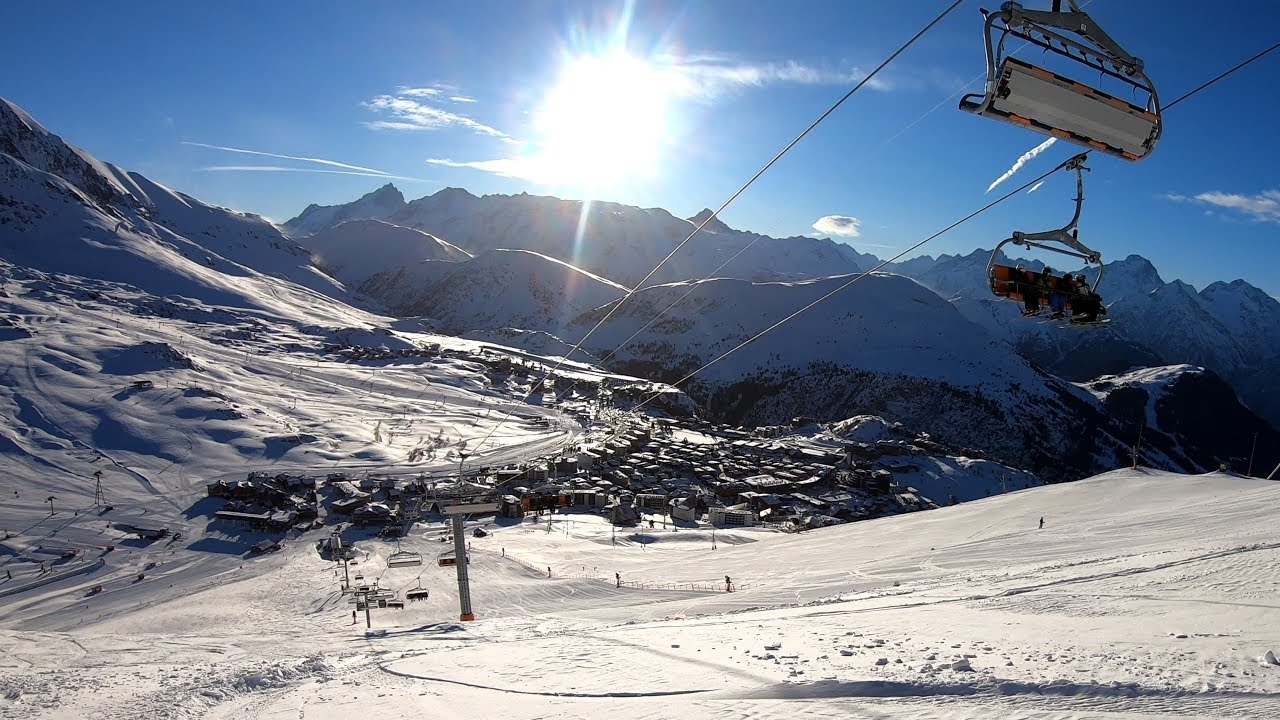 Skiing Alpe d'Huez 2019 - GoPro