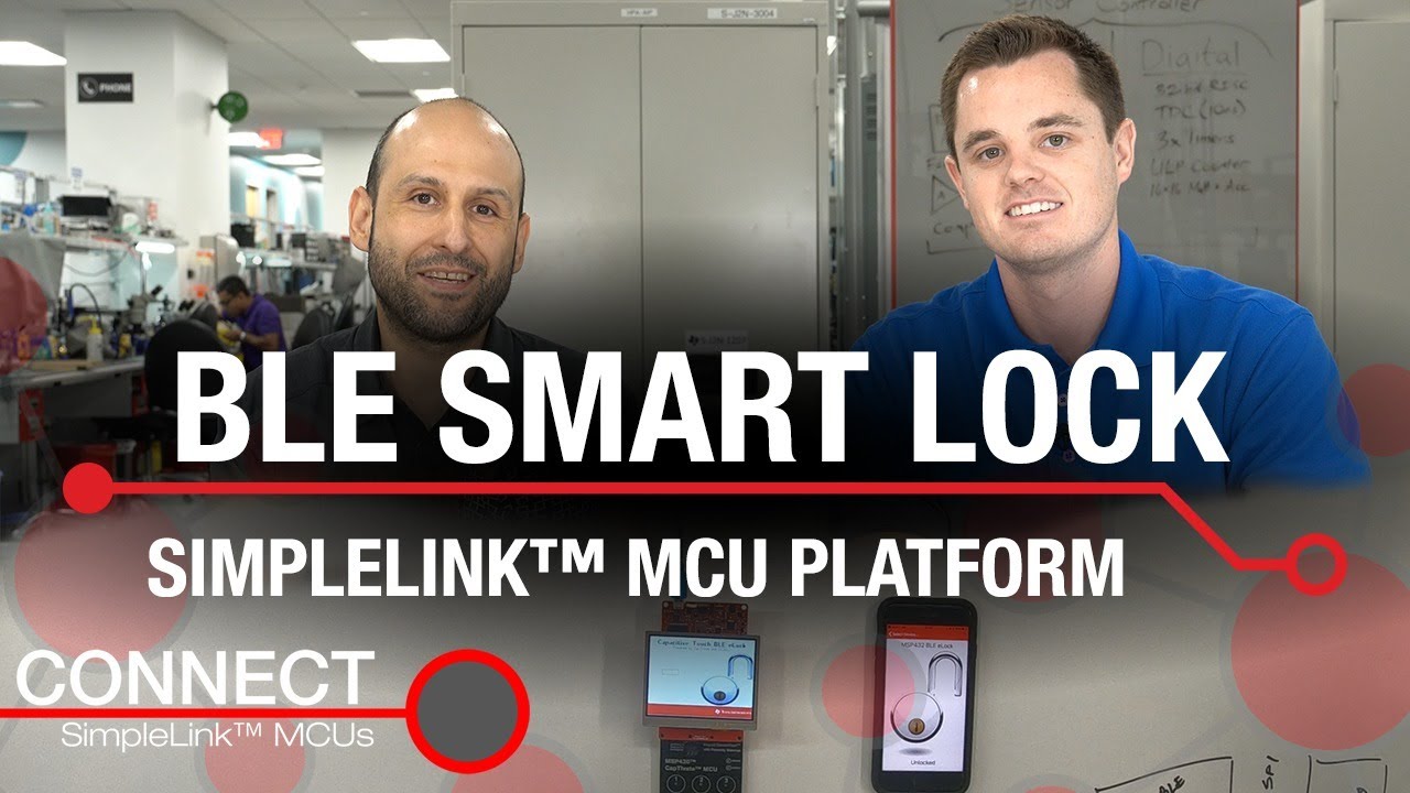 Connect: BLE connected electronic door lock demo