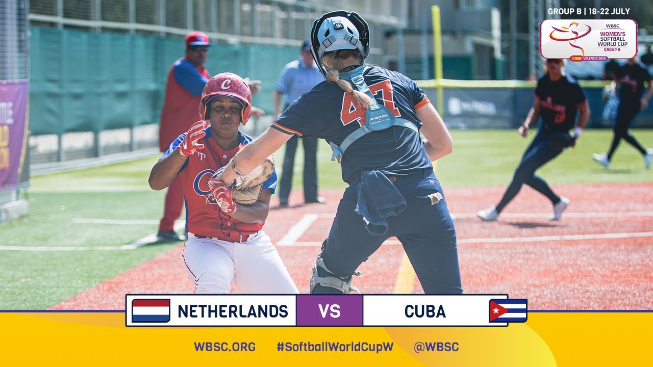 HIGHLIGHTS - Netherlands vs Cuba – WBSC Women’s Softball World Cup