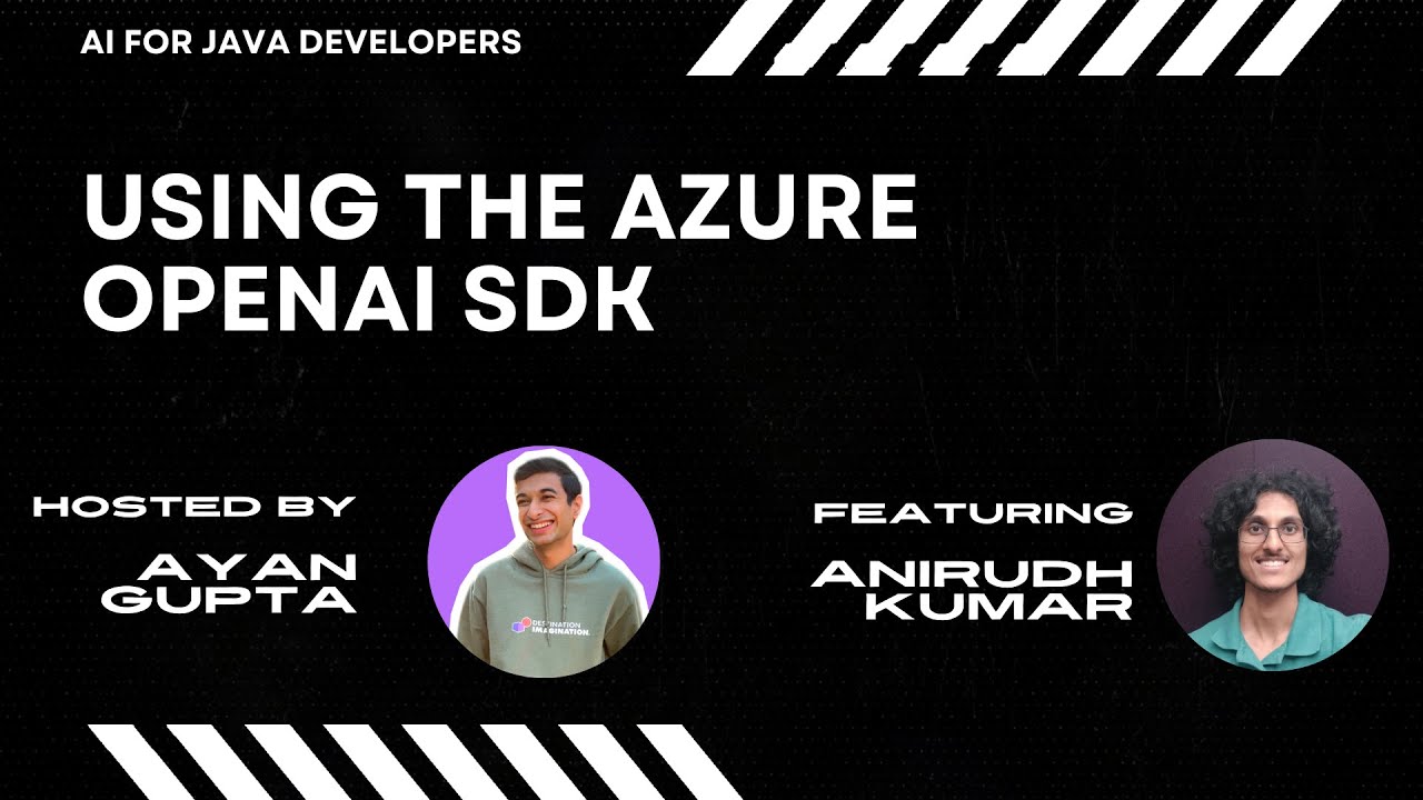 Start your AI journey with Java coding using the Azure OpenAI SDK