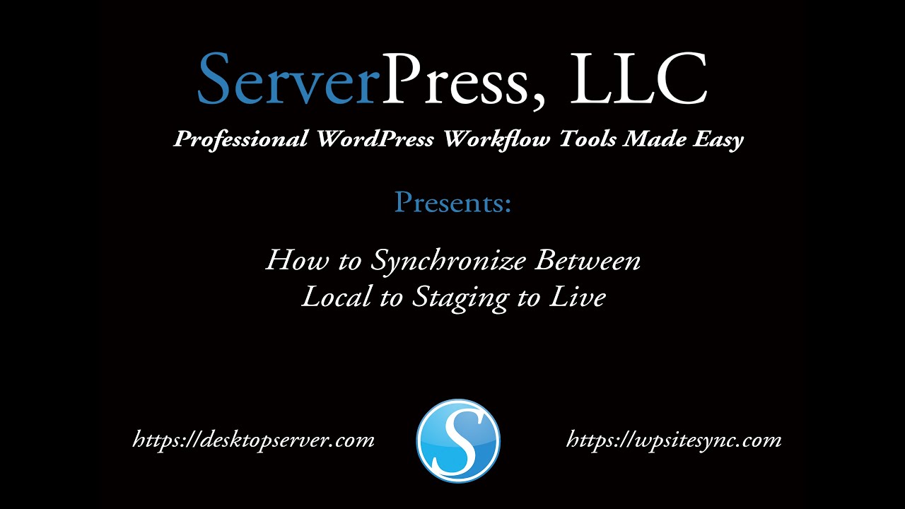 How to Use WPSiteSync to Synchronize Data to Multiple Servers (From Local to Staging to Live)
