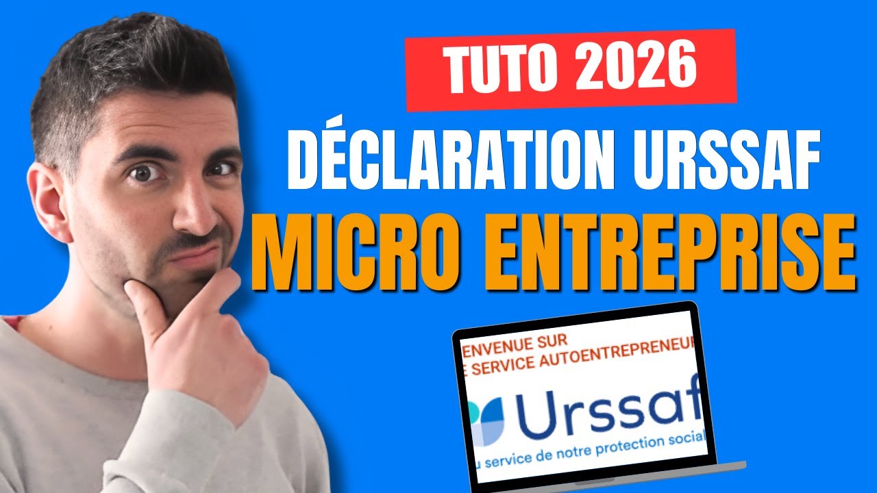 Déclaration Urssaf auto-entrepreneur 2026 : tu fais ça correctement ?