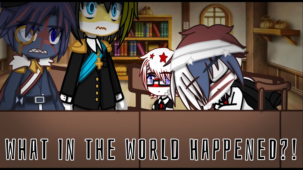 What in the World Happened?! | CountryHumans | RusAme | !DESC! | Lore Video | Gacha_Art |