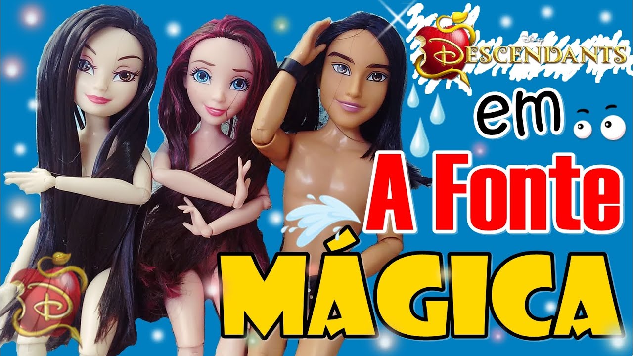 Novela Descendentes - A FONTE MÁGICA - Brincando de Boneca