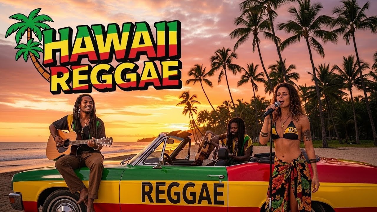 🌴 Island Chill Vibes | Tropical Reggae Relax Mix for Peaceful & Happy Mood