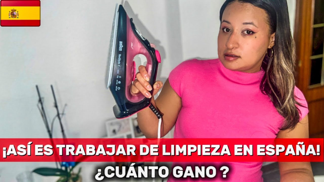 🚨¡ASÍ ES TRABAJAR DE LIMPIEZA EN ESPAÑA!🇪🇸|¿CUANTO GANO?