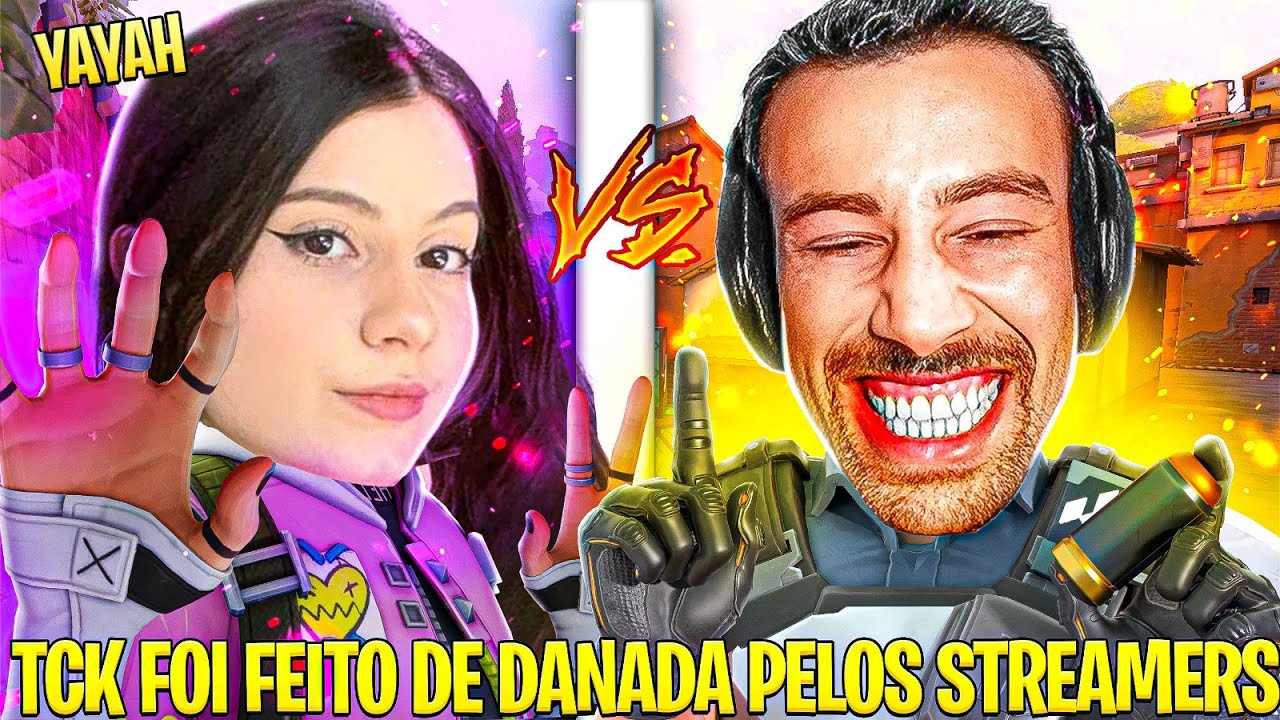 TCK ENFRENTOU os STREAMERS no LOBBY DA ZOEIRA e SE DEU MAL! TIME TCK x TIME YAYAH
