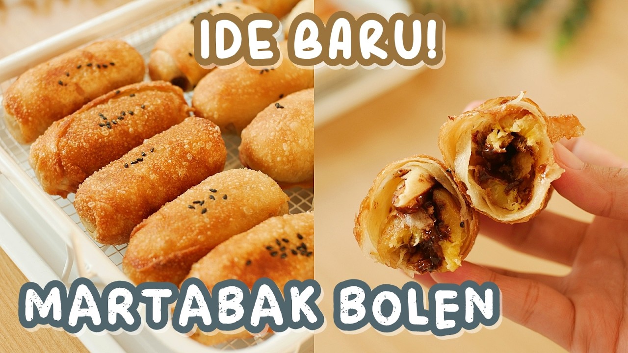 IDE BARU!! MARTABAK PISANG BOLEN!! BERLAYER!!