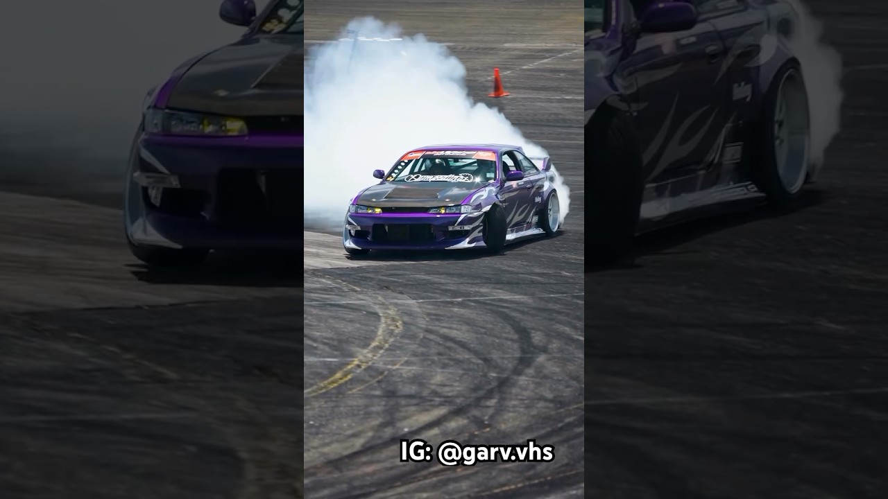 Nissan 240SX S14 Performing a Beautiful Drift | Drift Mastery in Action! | GSCN Videos 2024