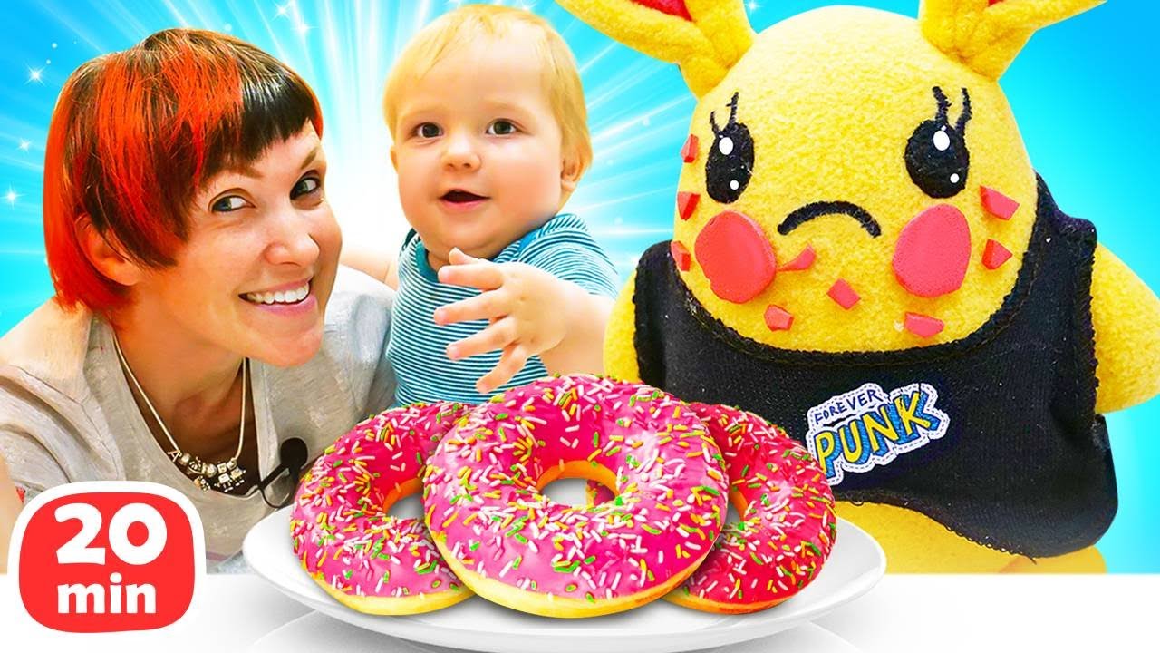 Мама для Лаки — Лечим Миними от аллергии! Игры для малышей с Машей Капуки
