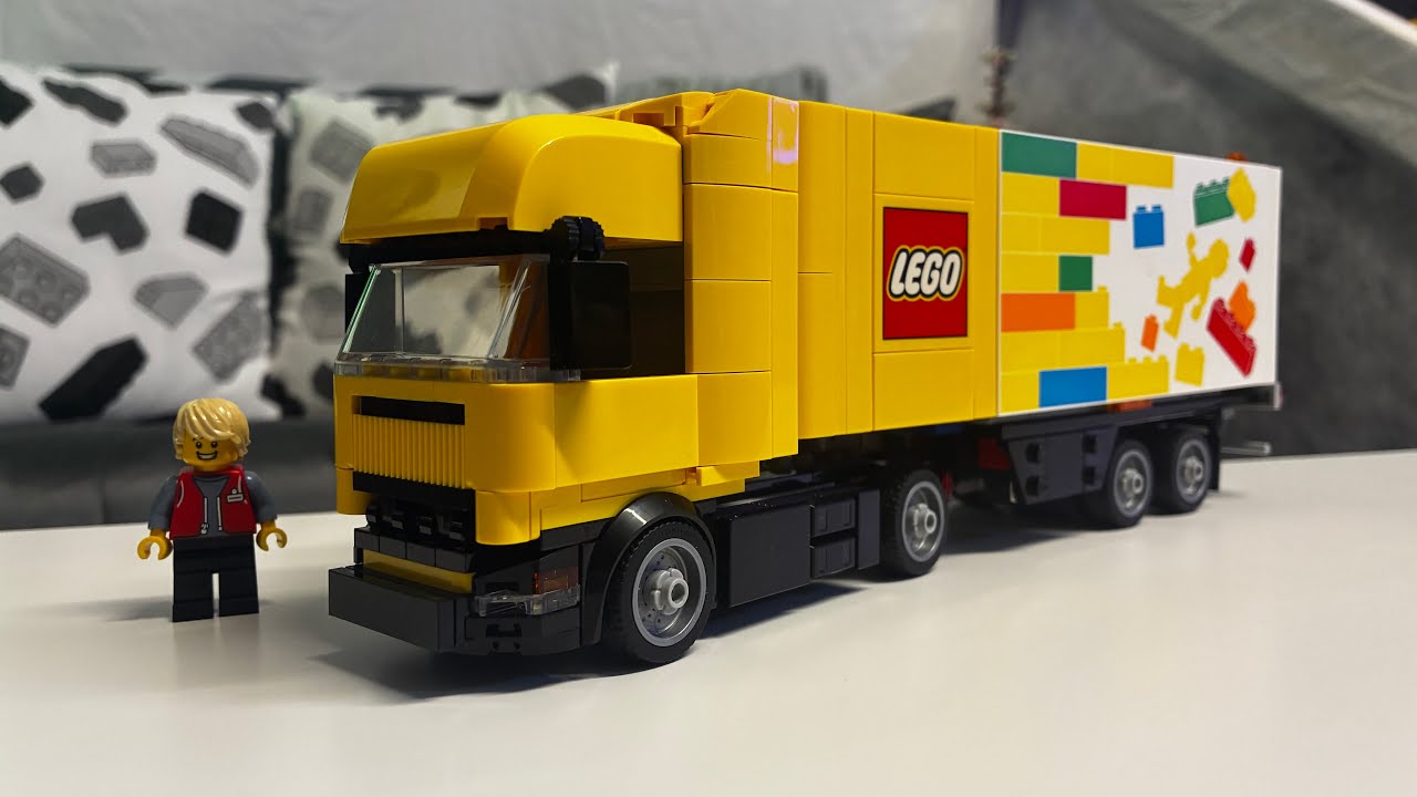 Lego City 60440 Желтый грузовик для доставки (модификации)