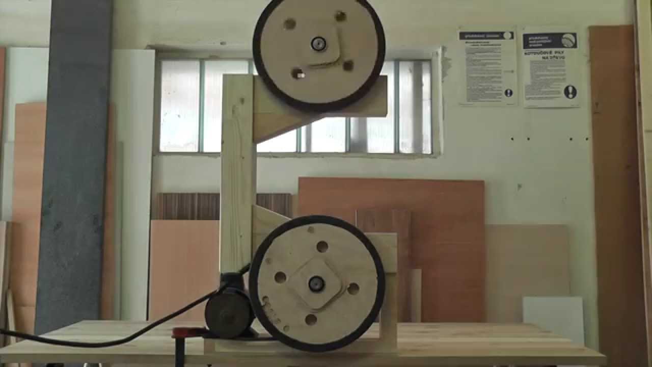 Wooden Bandsaw (frame and wheels)