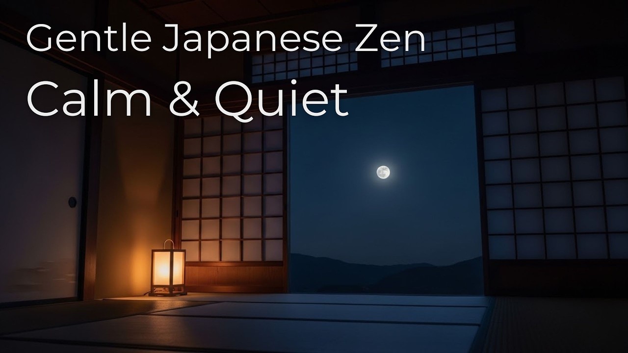 Quiet Japanese Ambient for Overthinking Minds | 1 Hour of Still & Gentle Music